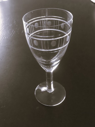 Altes einzelnes sherryglas - altes, /