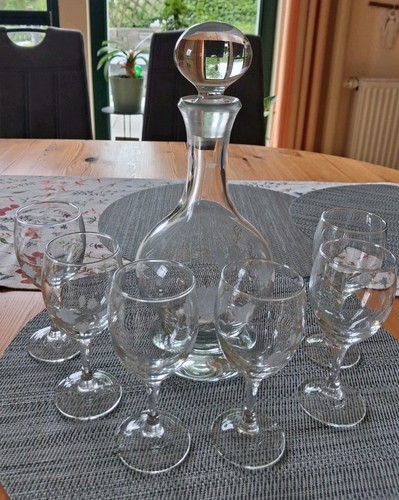 Sherry set karaffe mit - mit, 6