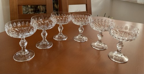 Bleikristall likörschalen - 8,