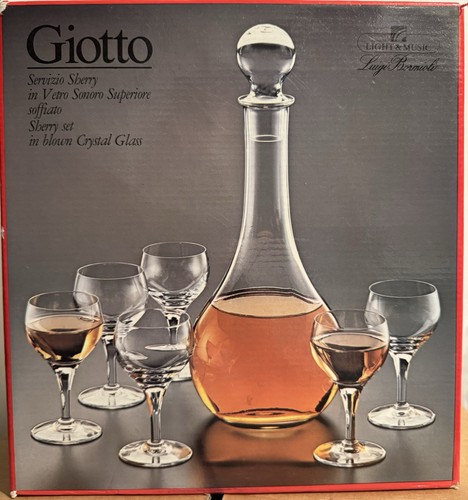 Giotto sherry kristallglas set - giotto,