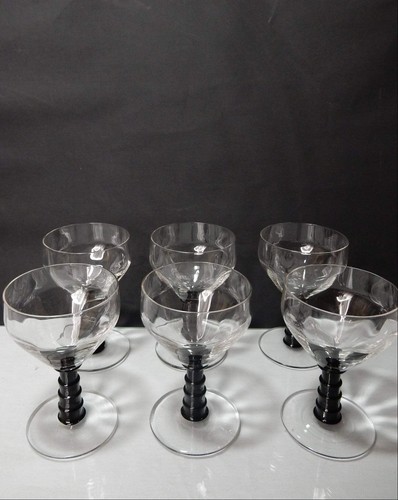6er set vintage sherrygläser - 6er,