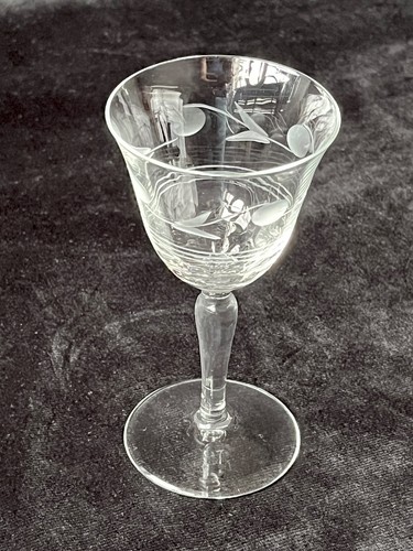 Altes likörglas sherryglas - likörglas,