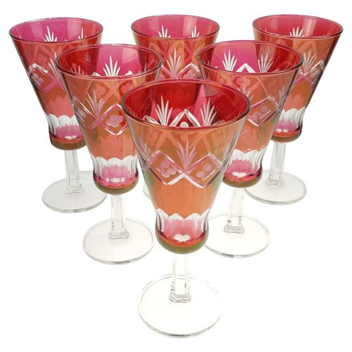 6er set sherrygläser - set,
